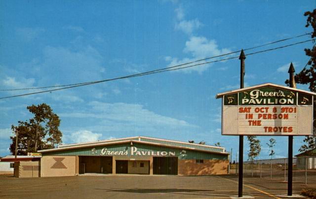 Devils Lake Amusement Park - Manitou Beach Mi Greens Pavilion (newer photo)
